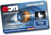 UnionBank EON CyberAccount Debit Cards