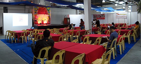 Mindanao Bloggers Summit Venue at NCCC Convention Center - Panoramic view