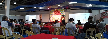Mindanao Bloggers Summit Venue at NCCC Convention Center - Panoramic view