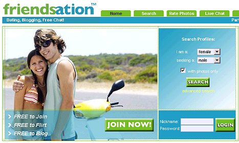 Friendsation - Free Online Dating Site