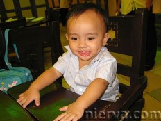 Our baby boy Charles Terrence at Grand Emerald Seafood Garden