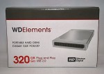 Western Digital (WD) Elements Portable 320GB External HDD