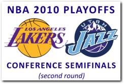 NBA 2010 Playoffs 2nd Round: Los Angeles Lakers vs Utah Jazz