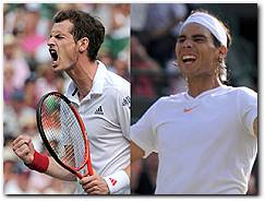 Wimbledon 2010 Men's Semifinals: Rafael Nadal vs Andy Murray