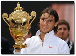 Rafael Nadal wins 2010 Wimbledon Mens Title